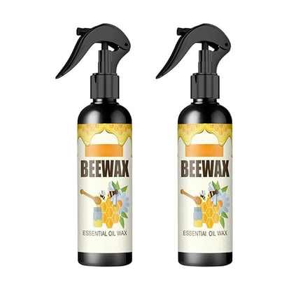 BeeWax Spray Brown Wooden Furniture Cleaner Floor Polishing Shiner(Pack of 2)