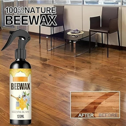 BeeWax Spray Brown Wooden Furniture Cleaner Floor Polishing Shiner(Pack of 2)