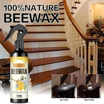 BeeWax Spray Brown Wooden Furniture Cleaner Floor Polishing Shiner(Pack of 2)